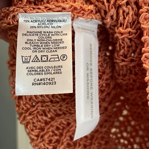 Loft Petite coral sweater, size XXSP - Picture 5 of 5